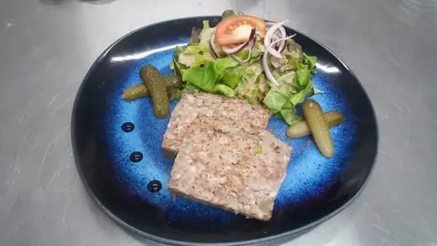 Assiette de pâté basque